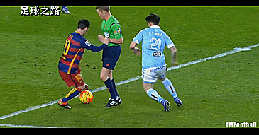足球教学丨梅西运球突破深度分析