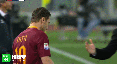 欢迎狼王,托蒂替补上场换下沙拉维