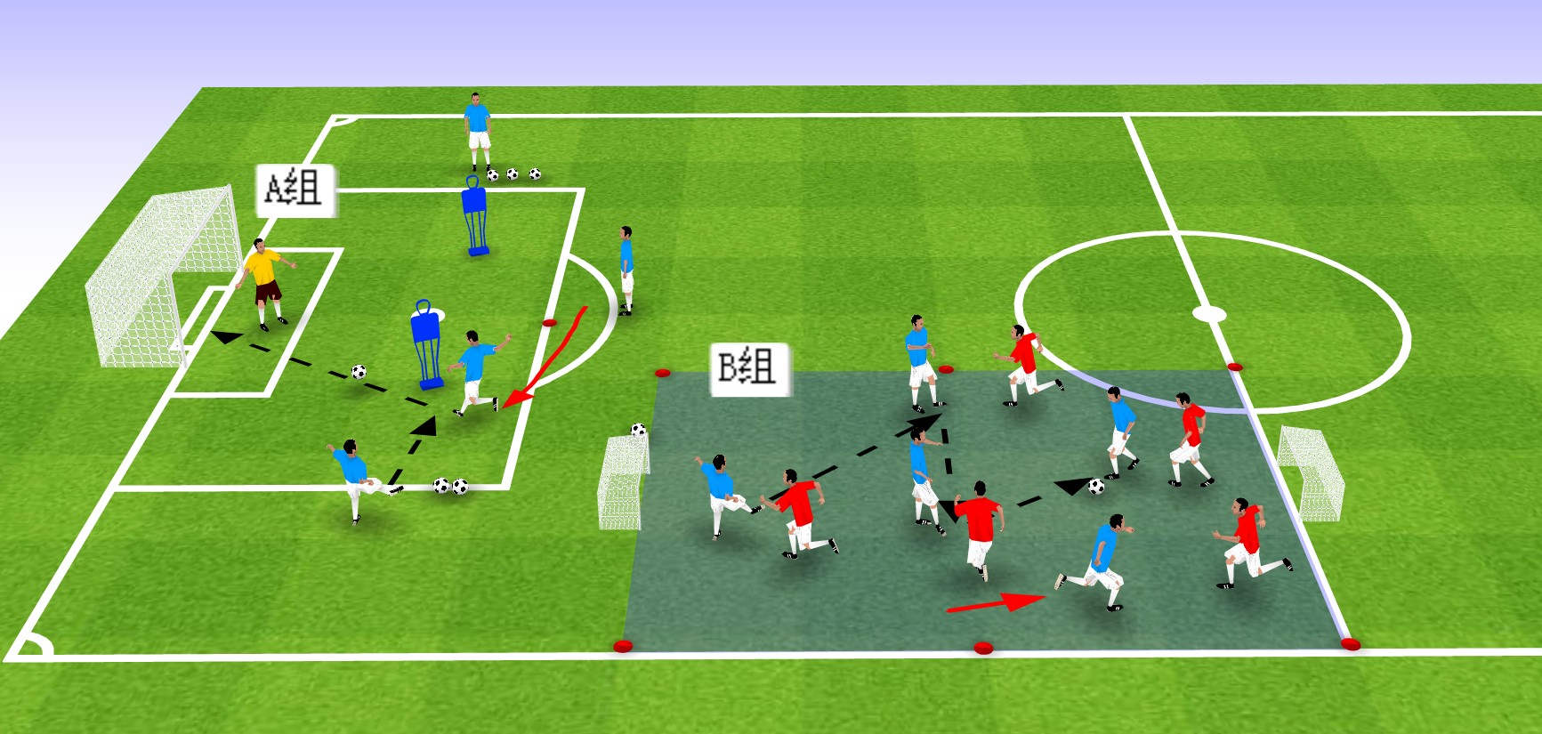 足球教案 | 意大利足球青训:值得收藏的控球训练技巧