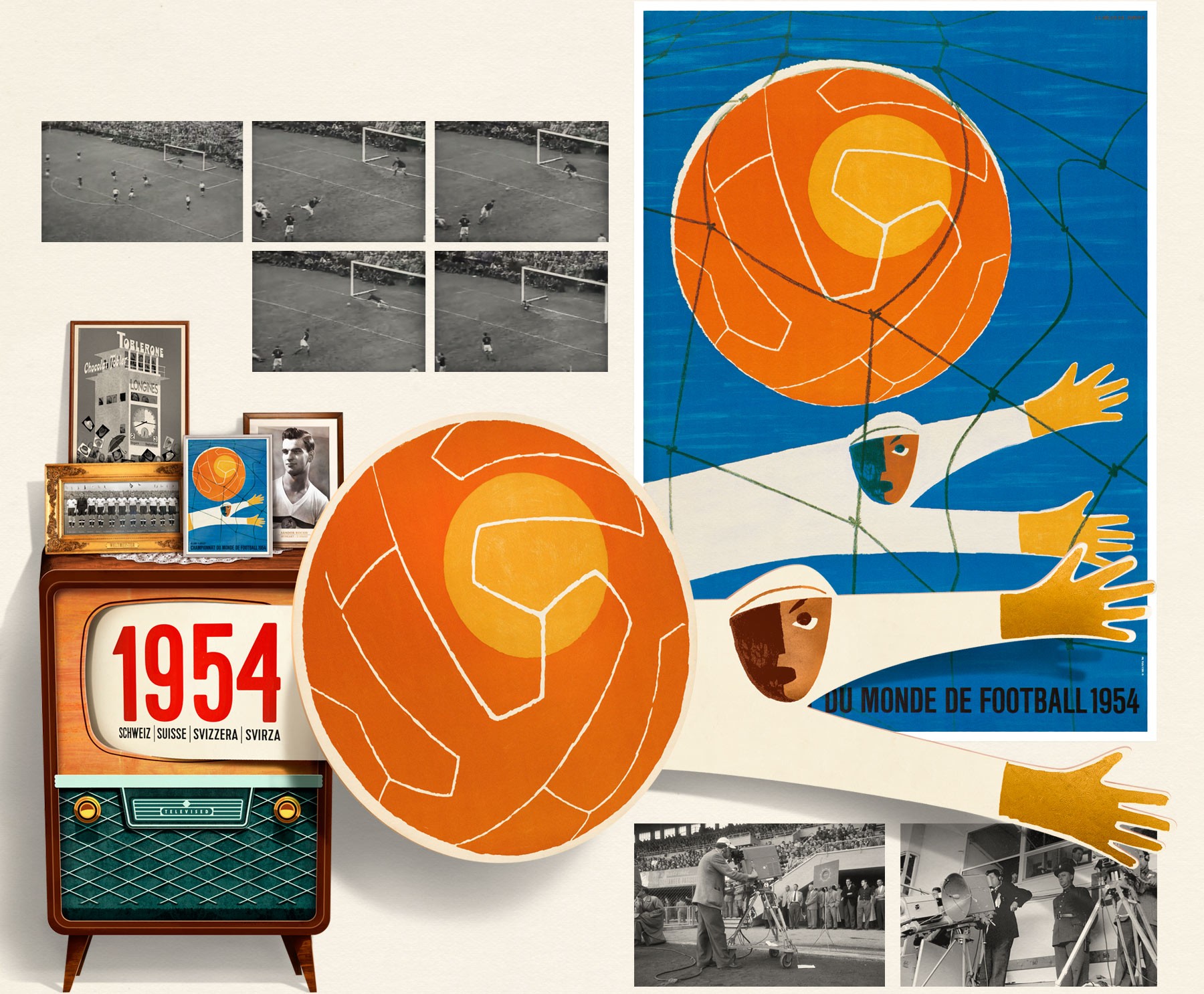 1954年瑞士世界杯：“伯尔尼奇迹”联邦德国捧杯