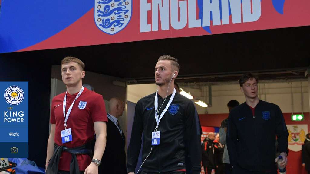 为英格兰u21上阵的麦迪逊! — 莱斯特城|懂球帝