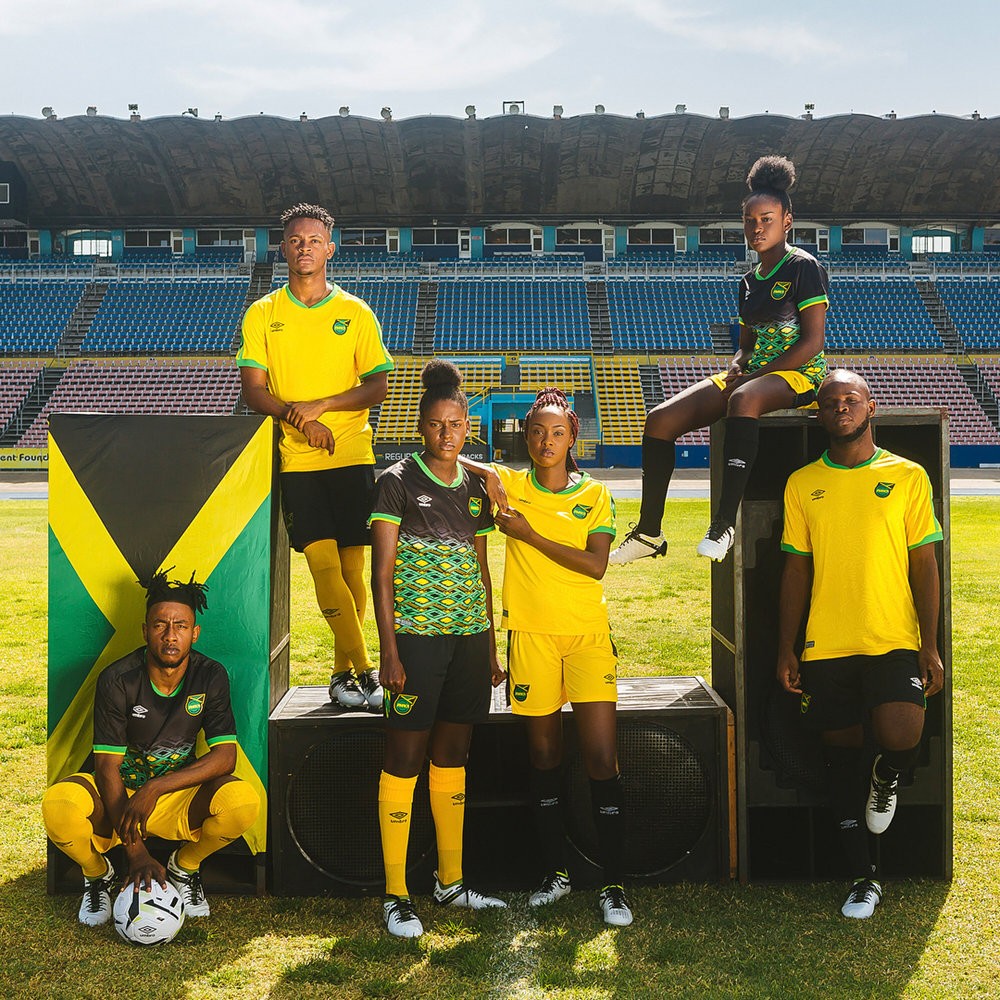 雷鬼风情！牙买加国家队2018-19主客场球衣发布！