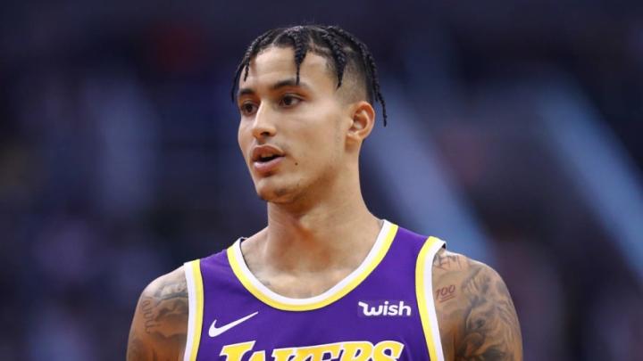 nba湖人库兹马又换发型!