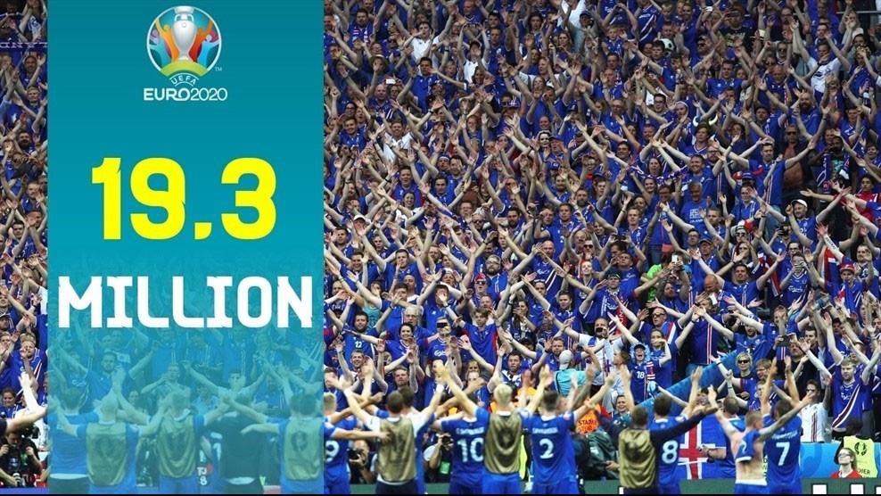 2020年欧洲杯第一阶段售票结束，1930万购票申请打破上届纪录