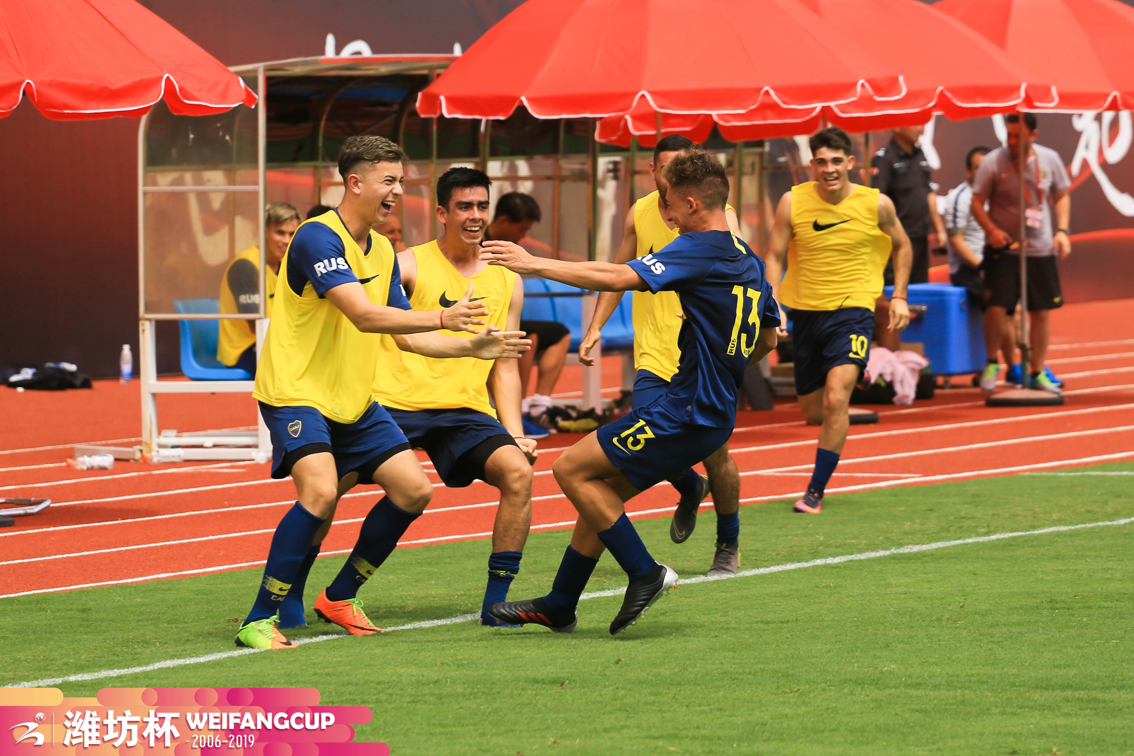 潍坊杯c组第三轮:巴西体育3-3博卡青年,席尔瓦帽子戏法