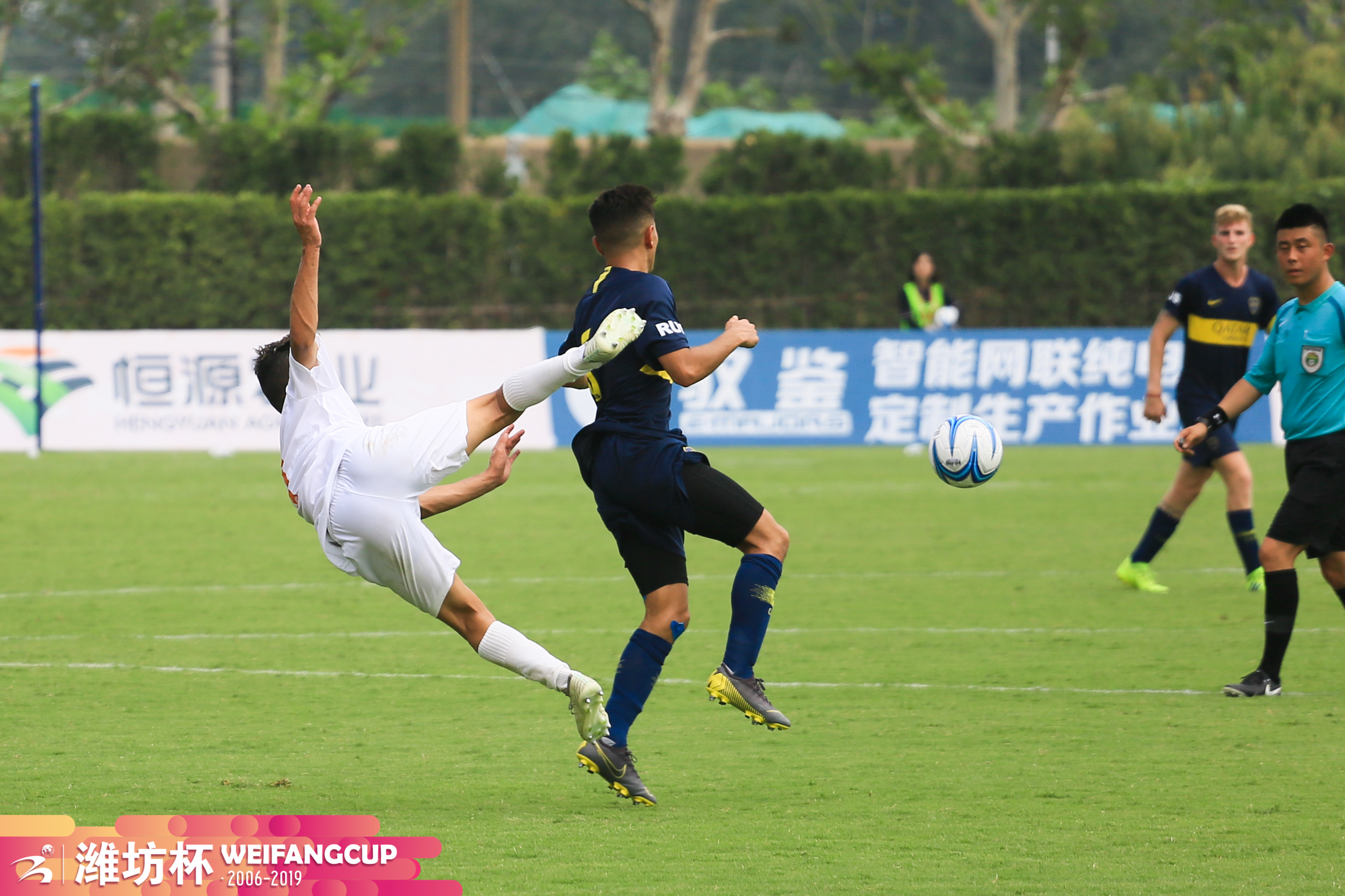 潍坊杯c组第三轮:巴西体育3-3博卡青年,席尔瓦帽子戏法