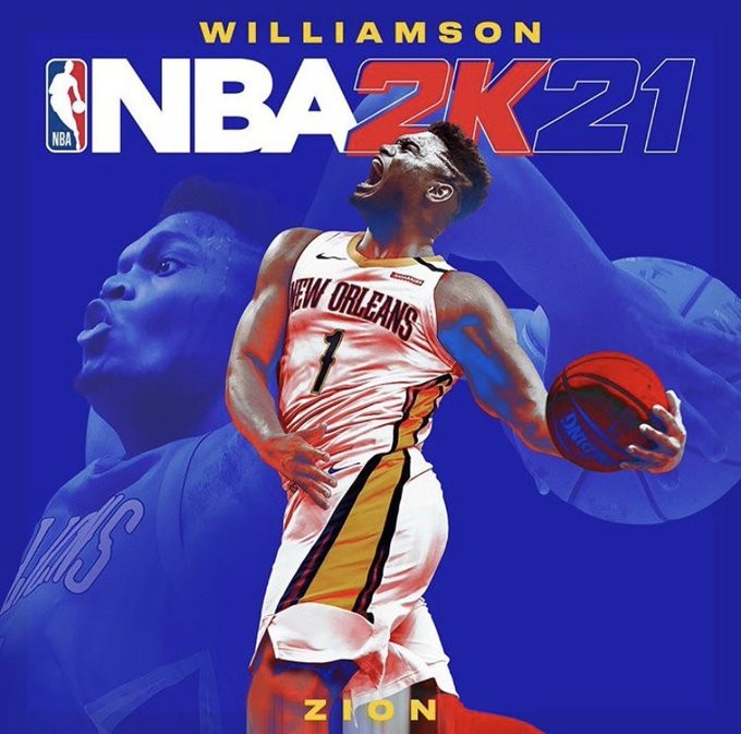 nba2k21公布最新封面球员,鹈鹕新秀锡安-威廉姆斯当选