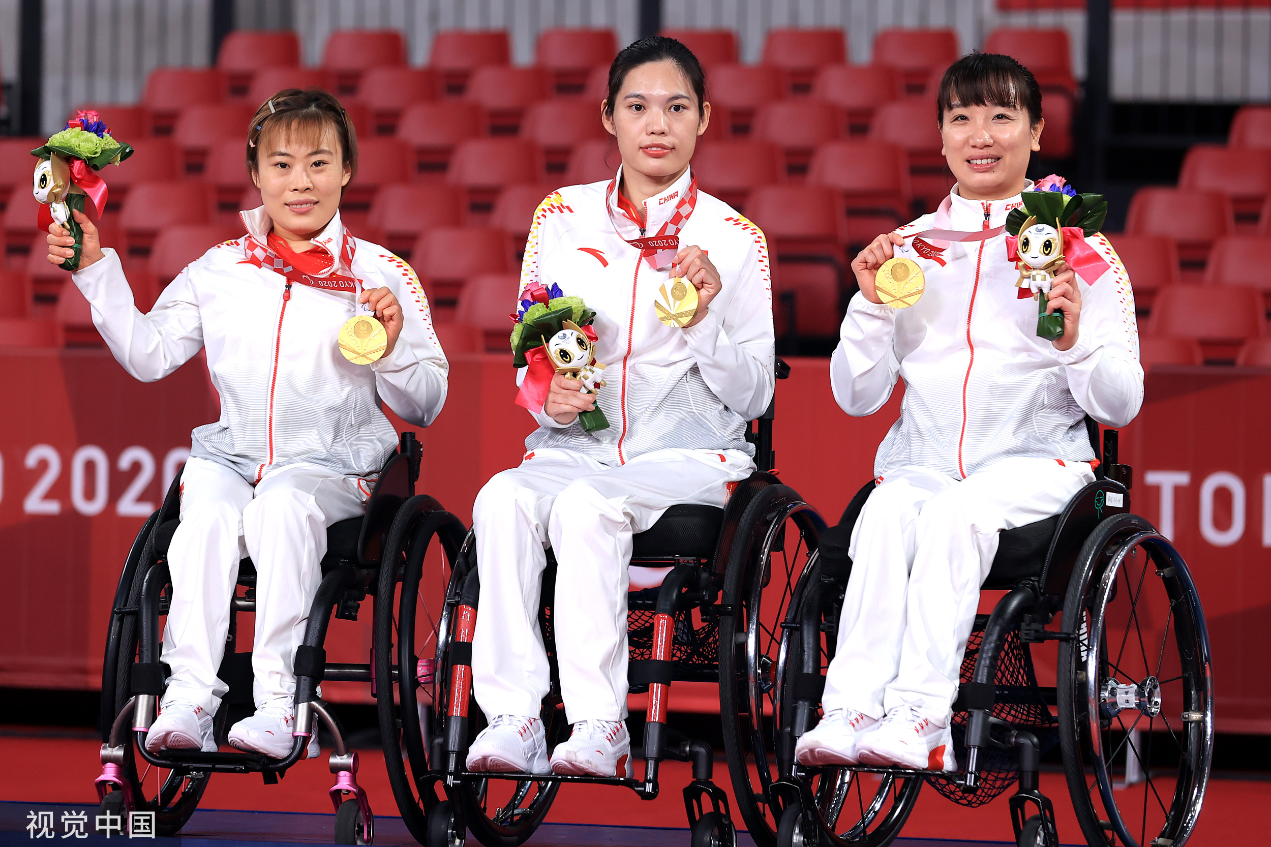 残奥会乒乓球女子团体1-3级决赛:中国女队成功夺冠