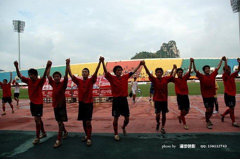 如流星般划过的广西天基足球俱乐部