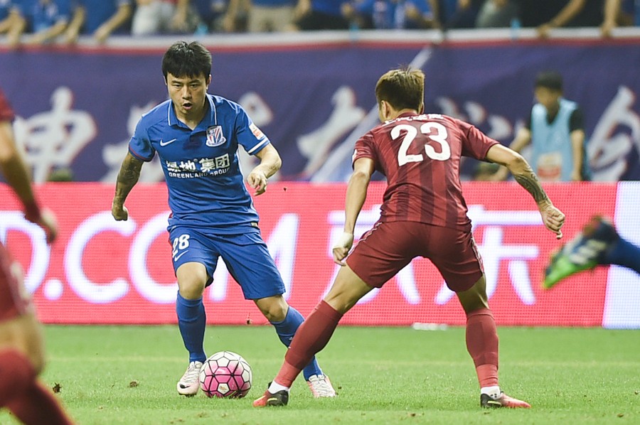 中超赛季十大经典对决:上港力帆对飚8球,申花