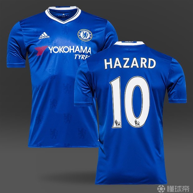 10号 阿扎尔主场印号球衣