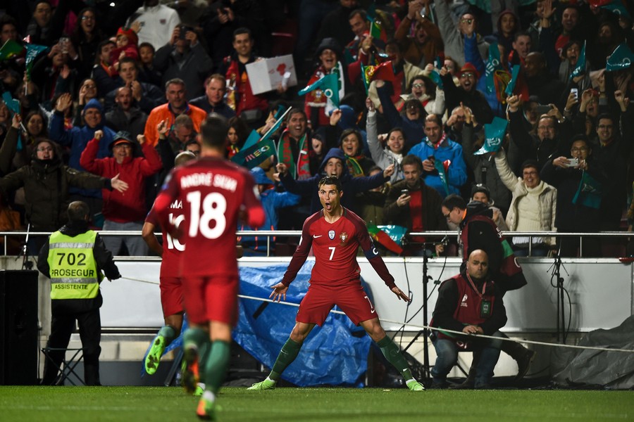 世预赛欧洲区比赛继续进行,葡萄牙在里斯本光明球场迎战来访的匈牙利