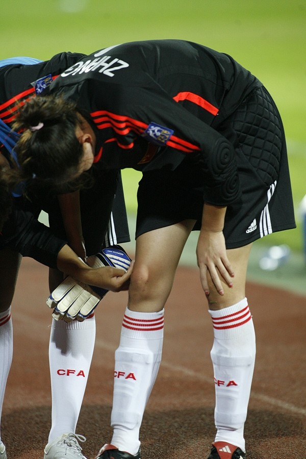 北京女足张越专访曾半年长高10公分一开始练的是排球