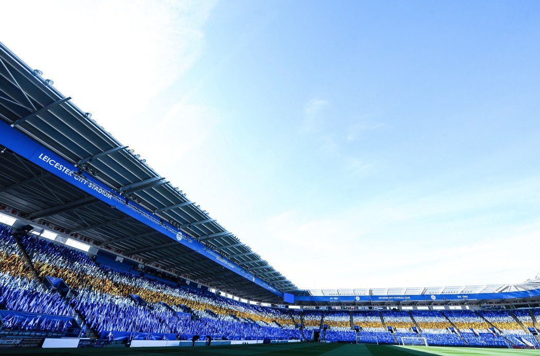 气势惊人,莱斯特城的皇权球场静待马竞