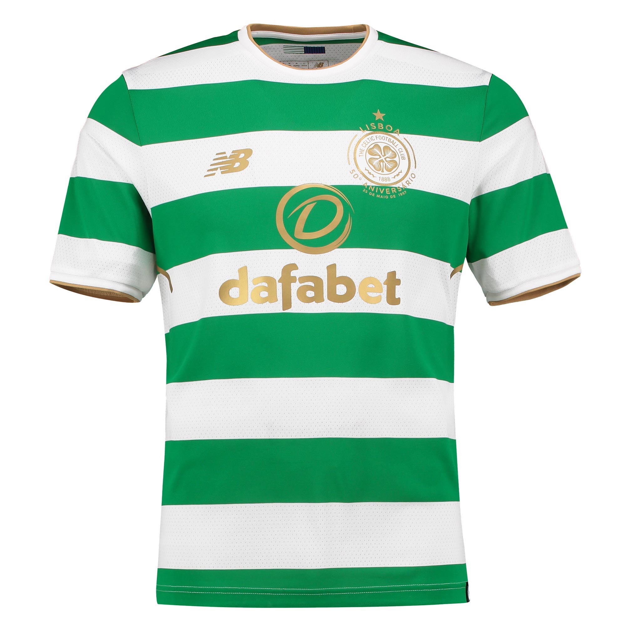 里斯本雄狮再现!凯尔特人2017\/18赛季主场球衣