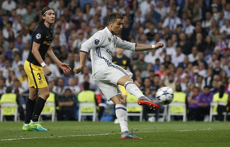 欧冠半决赛最佳进球:c罗爆射