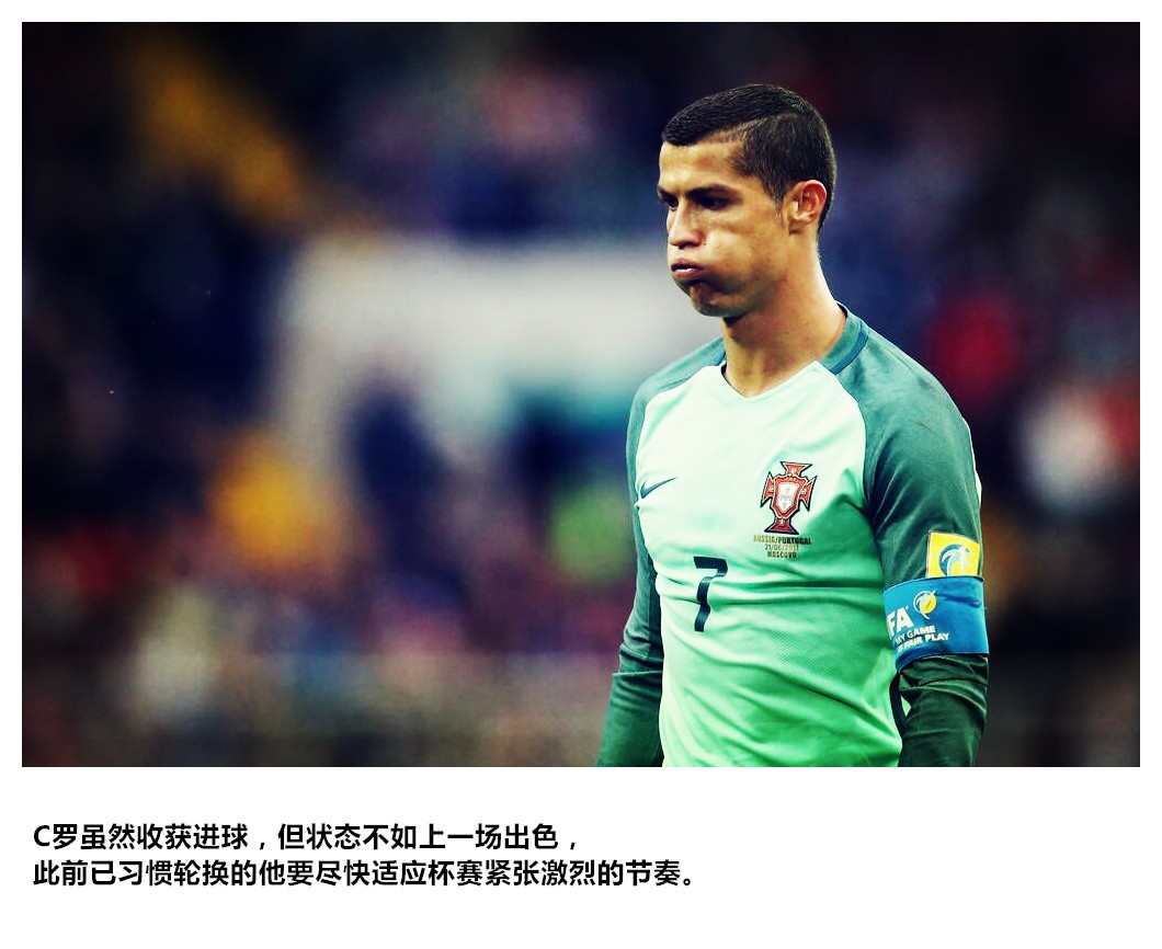 复盘葡萄牙vs俄罗斯:B席首秀可圈可点,C罗是最