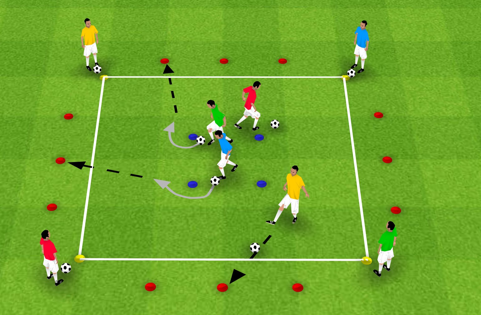 足球教案:这几种射门训练方法能助你成为顶级
