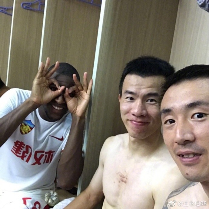 莫德斯特首球,王永珀微博祝贺