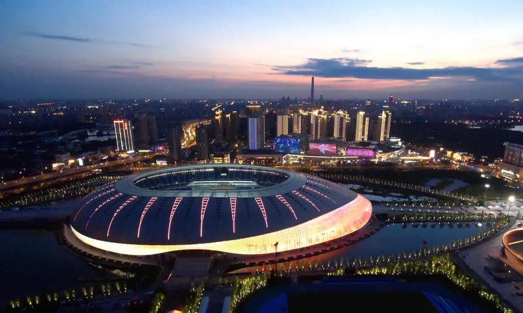 天津权健新赛季亚冠主场确定在天津奥林匹克中心,也就是"水滴"体育场