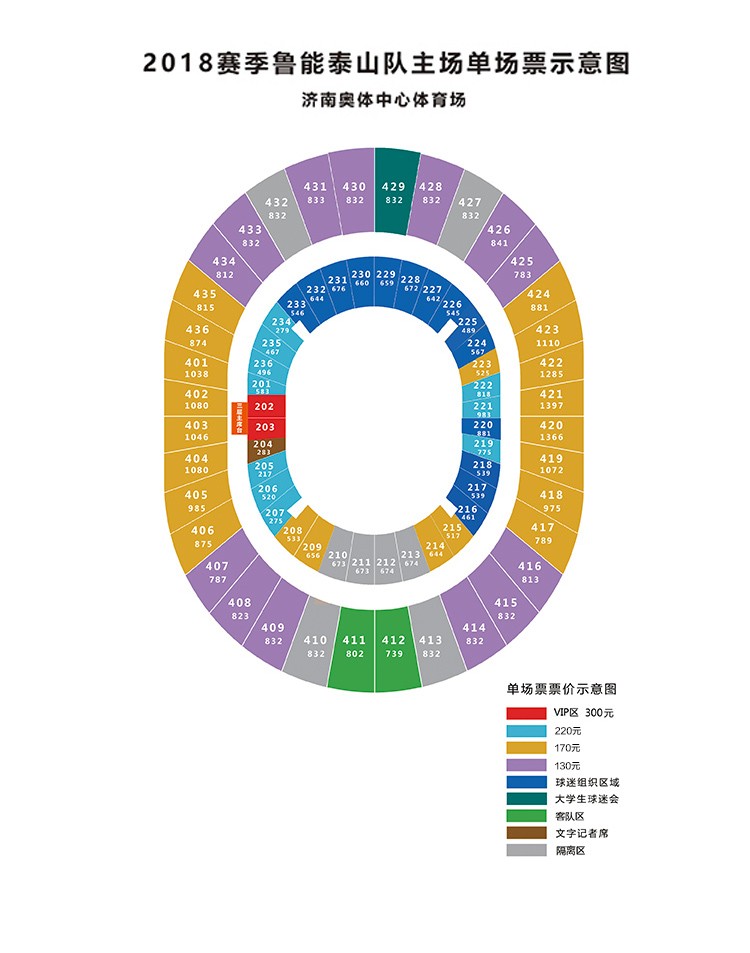 2018中超首轮山东鲁能vs北京国安球票正式开