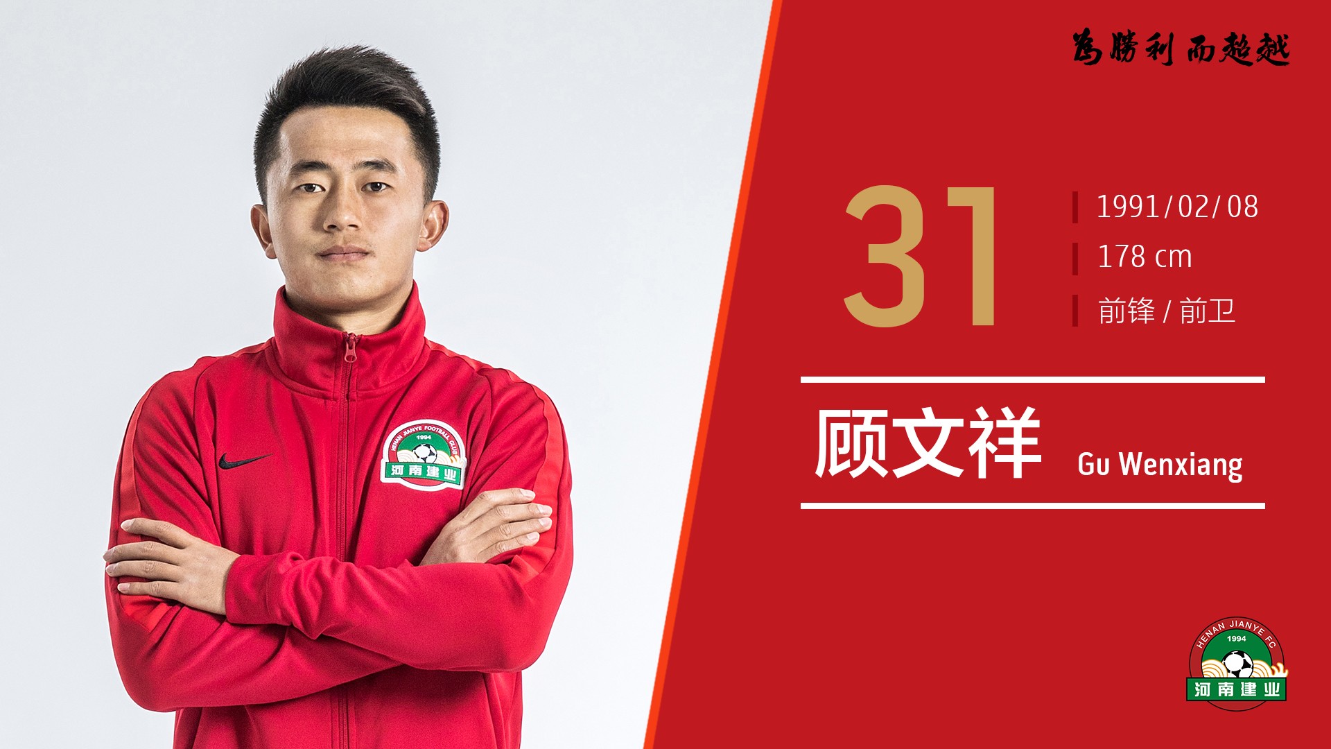 2018赛季河南建业足球俱乐部引援公告