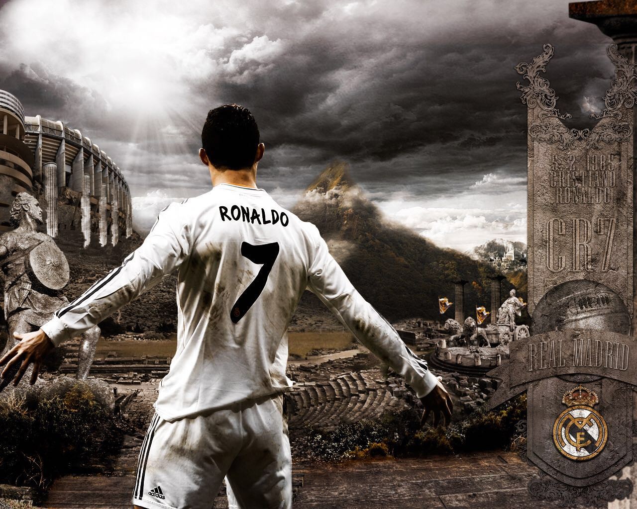 壁纸秀:皇家马德里,成立116周年!