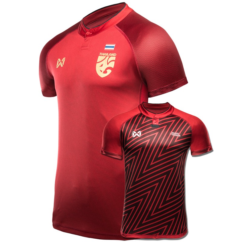 红蓝色的使命,泰国国家队2018主客场球衣发布