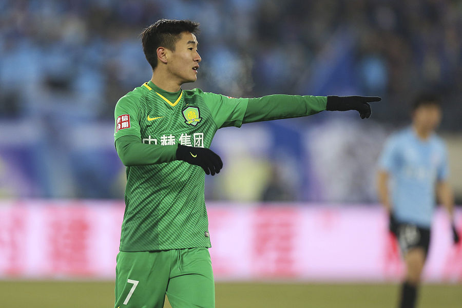 北京国安3-0完胜大连一方,新援韦世豪再度进球,赛后他在接受采访的