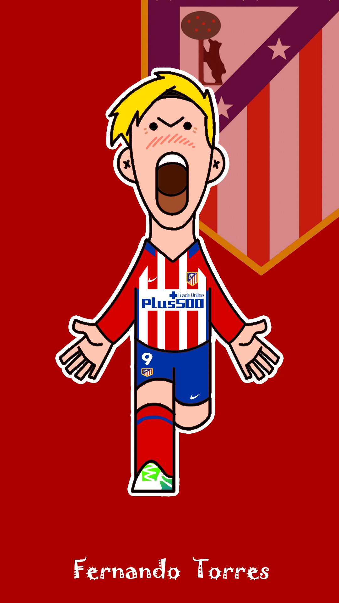 壁纸秀:托雷斯,34岁生日快乐!