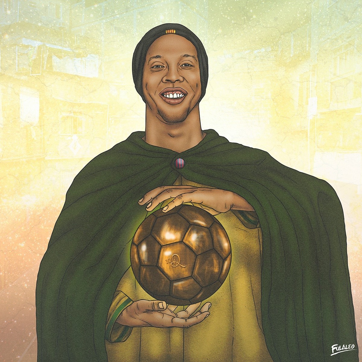 壁纸秀:罗纳尔迪尼奥,38岁生日快乐!