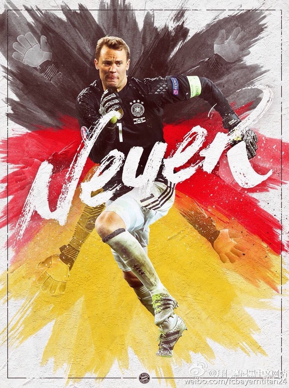 壁纸秀:诺伊尔,32岁生日快乐!