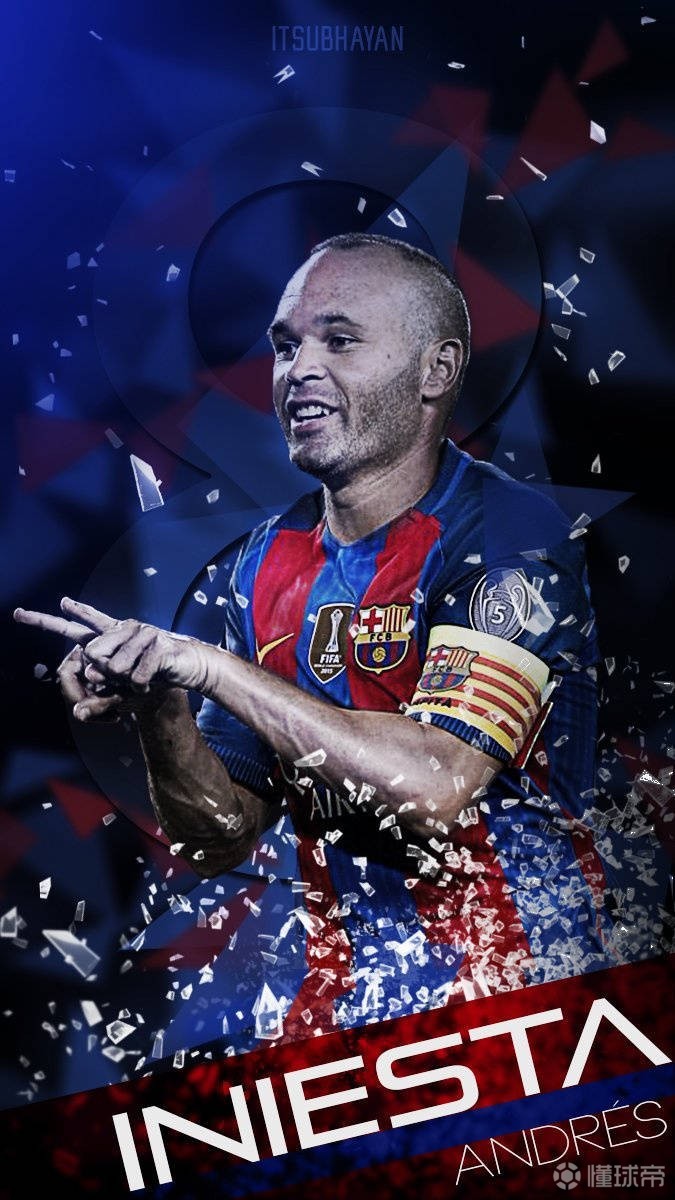 壁纸秀:伊涅斯塔,永远的中场艺术大师!