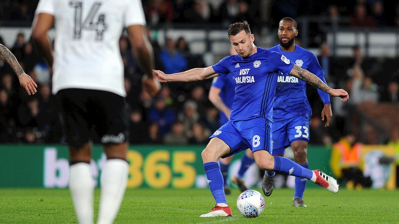 比赛报告:德比郡3-1卡迪夫城