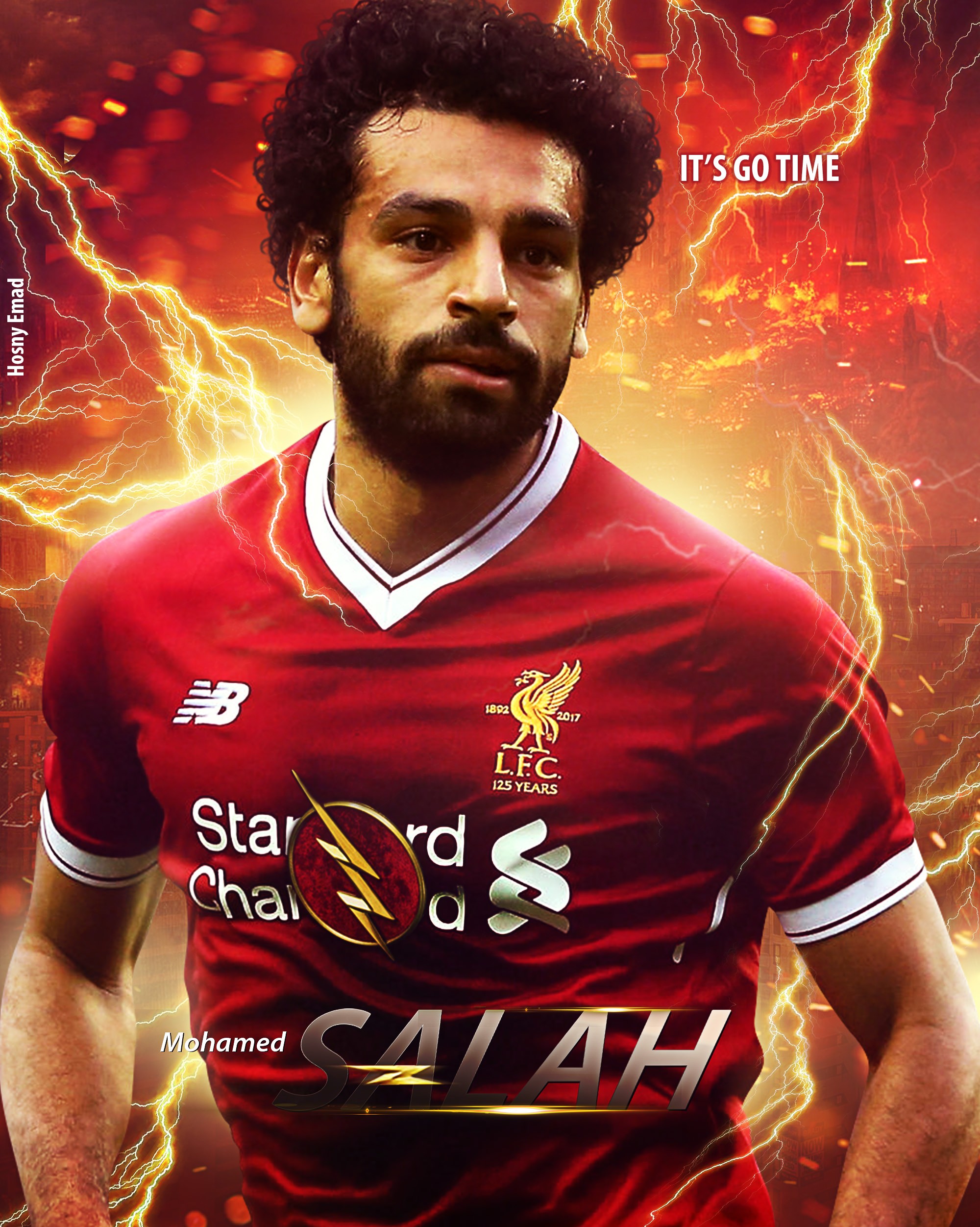 壁纸秀:萨拉赫,32球,英超进球记录!