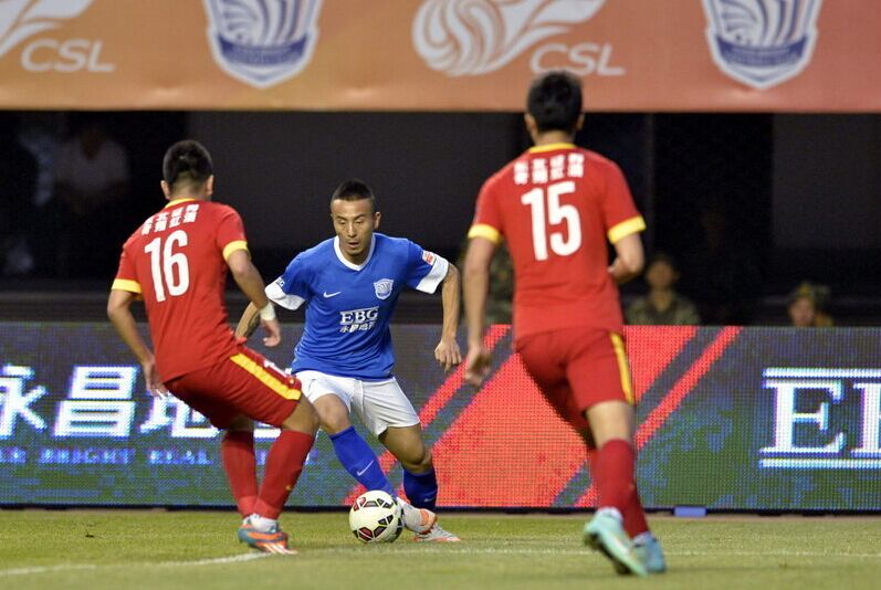 本场比赛是永昌球员胡伟代表球队的第100场比赛.