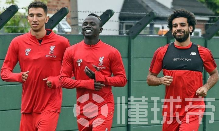 图集:回来啦!萨拉赫,马内归队训练,赤裸上身大秀肌肉