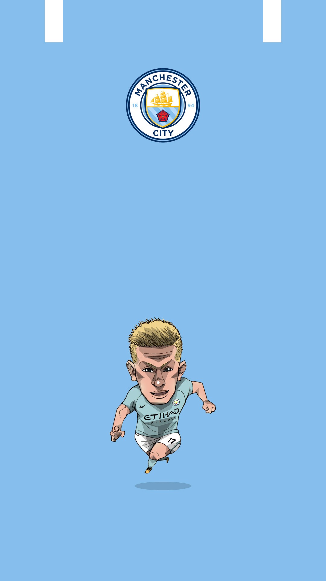 壁纸秀:德布劳内,祝早日康复!