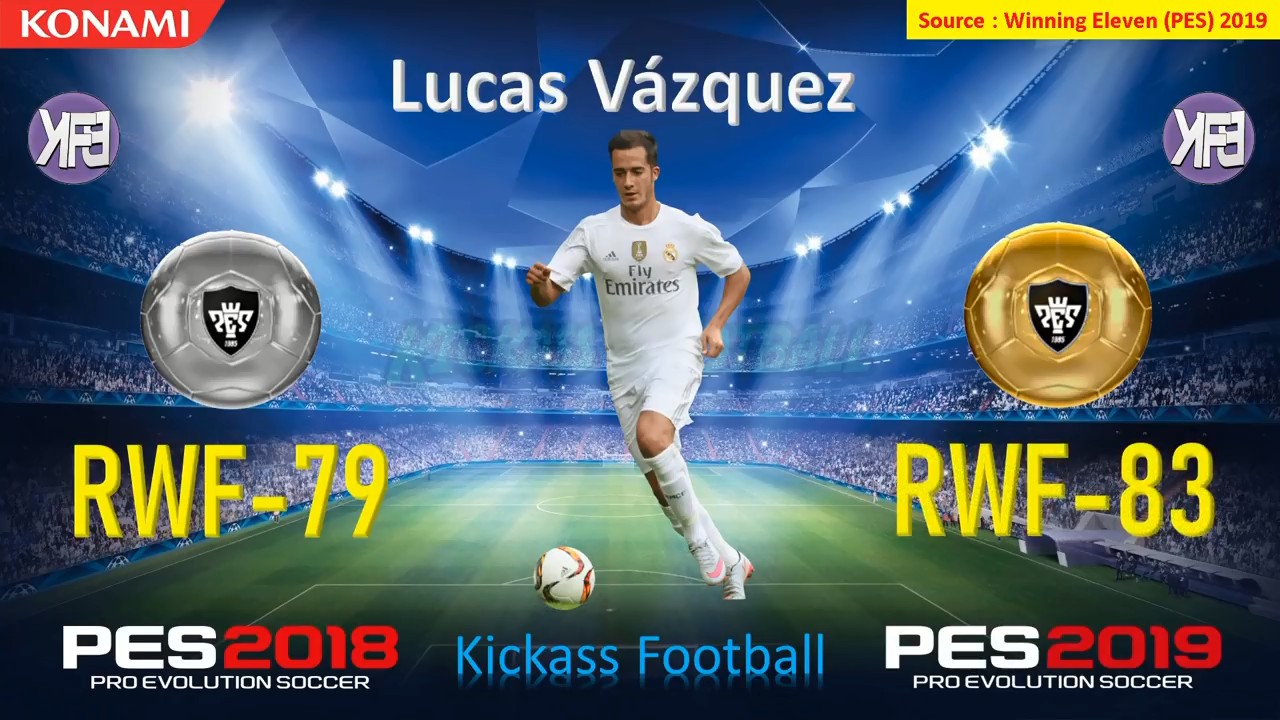 实况足球手游版和pes2019西班牙球员总评升降