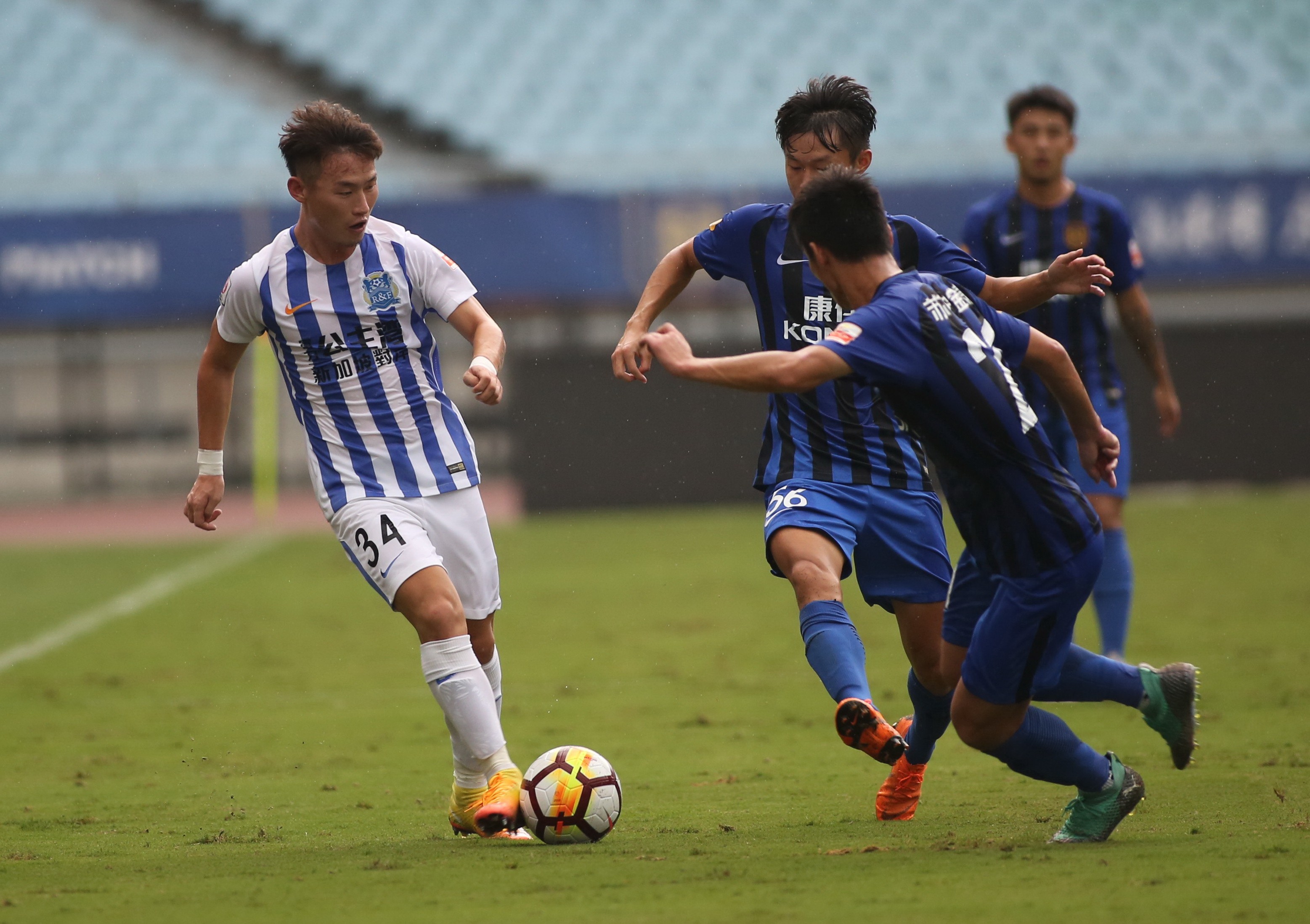 预备队联赛|黎宇扬潘嘉俊破门,富力2比4苏宁