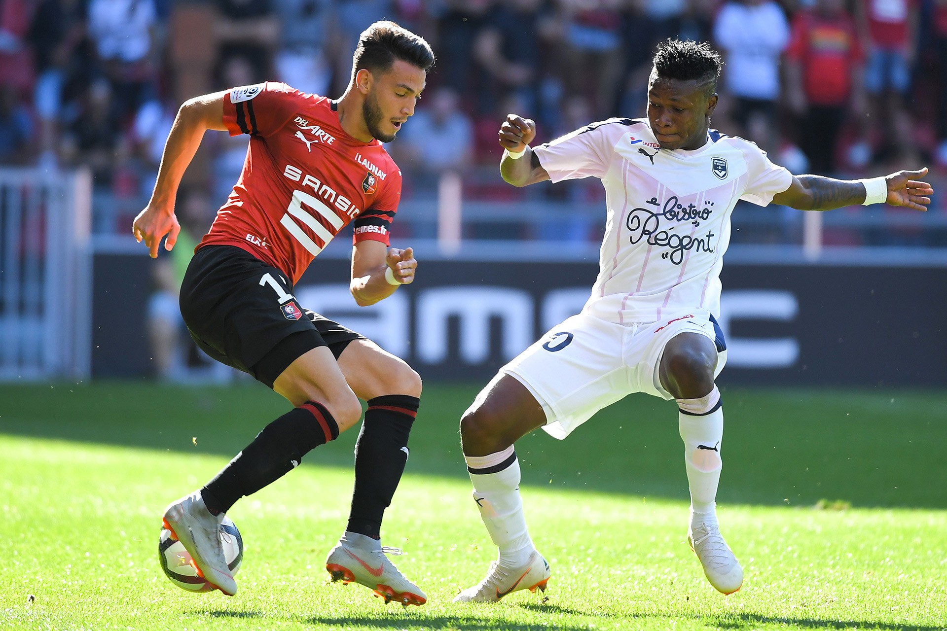 【法甲战报】法甲第4轮,波尔多客场2比0不敌雷恩.上半.