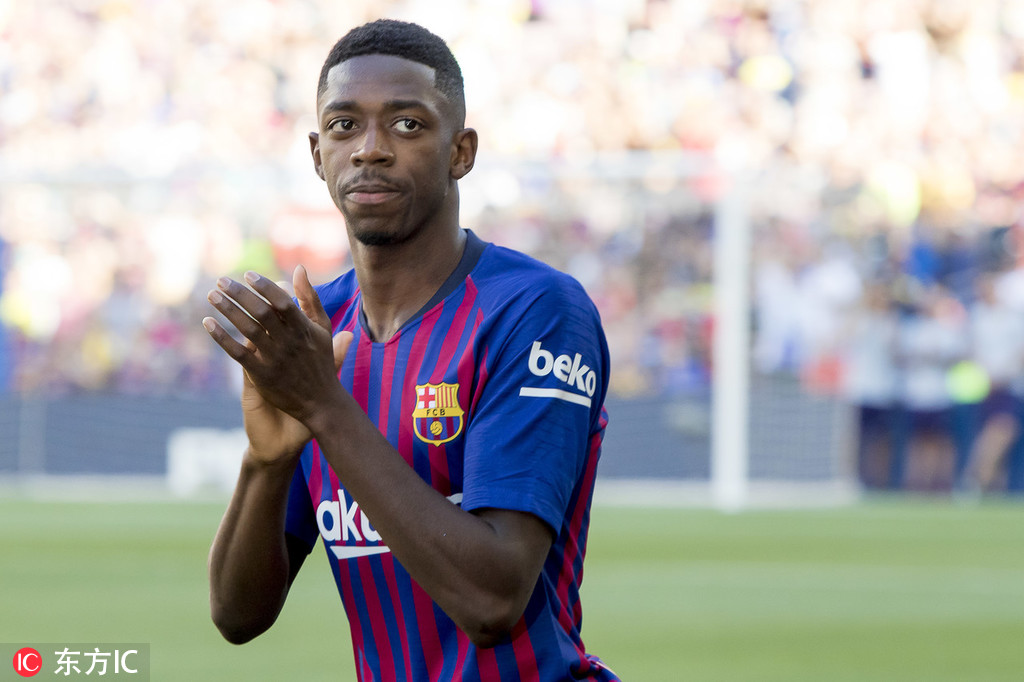 巴帅:登贝莱还需要明白很多事