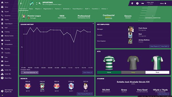 听说这是《FM2019》中最难带的十支球队