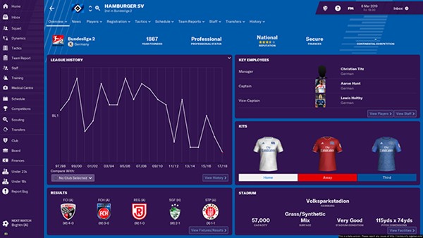 听说这是《FM2019》中最难带的十支球队