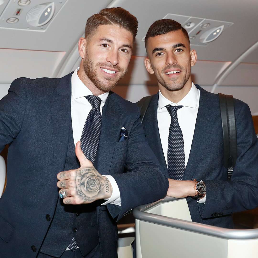 皇马男模团出征世俱杯hala madrid!