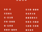 圣徒澳门完整20人名单：哈帅携肖恩-朗、吉田麻也...