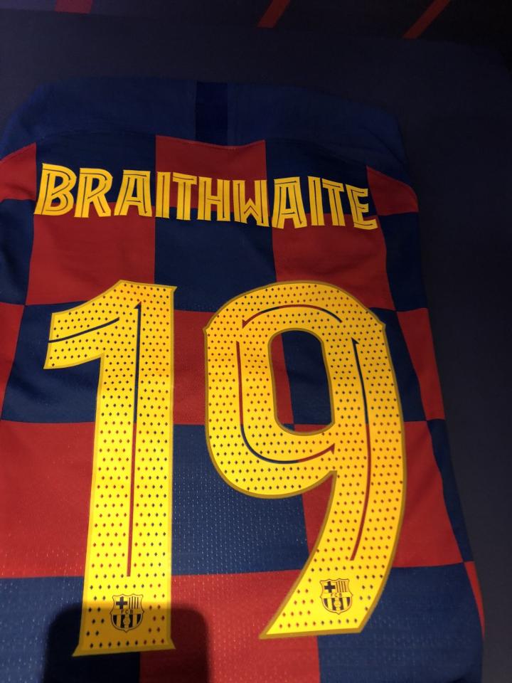 官方:布莱斯维特将身披19号球衣为巴萨出战