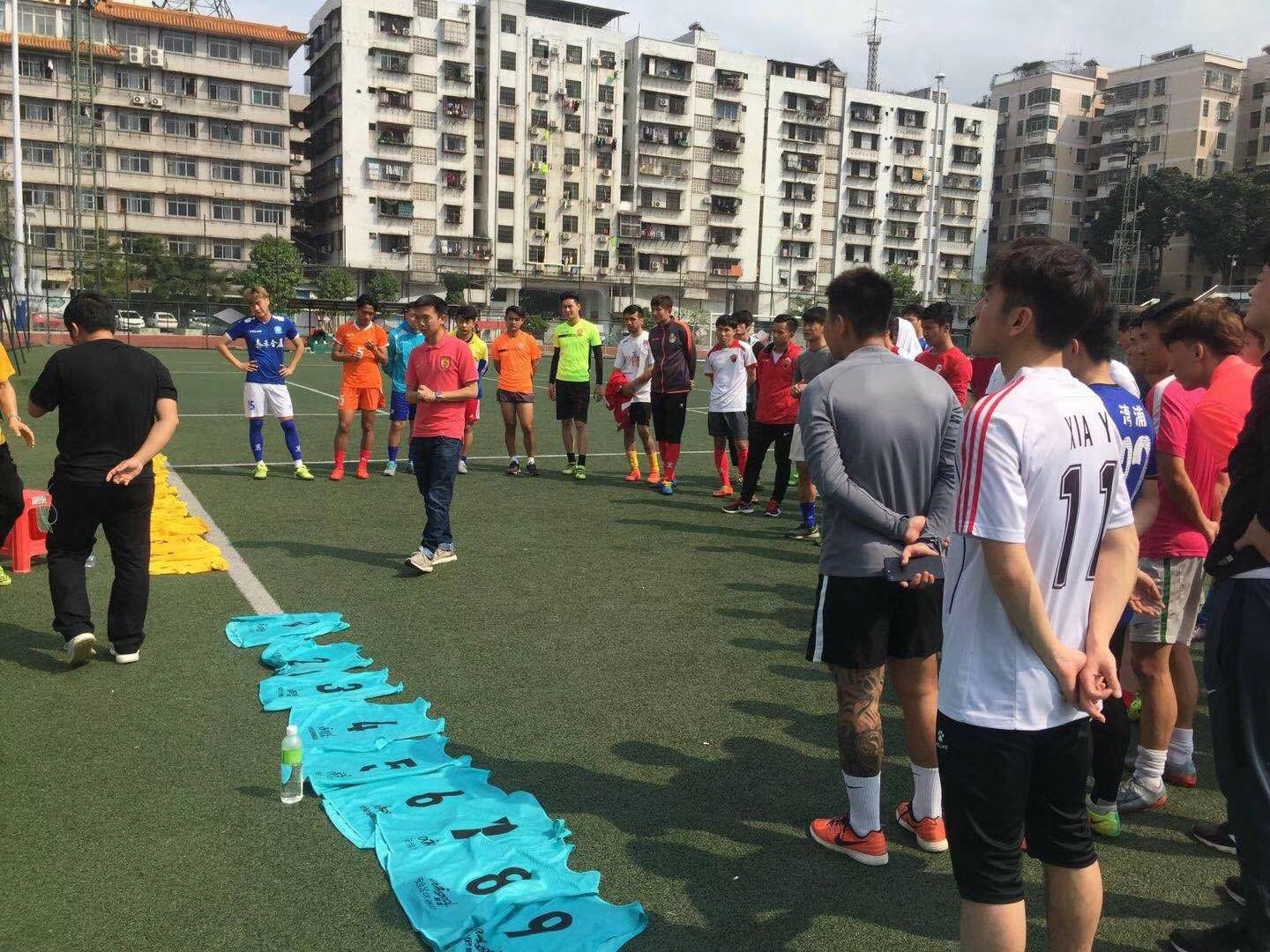 肇庆市天峰东湖足球俱乐--球员选拔赛