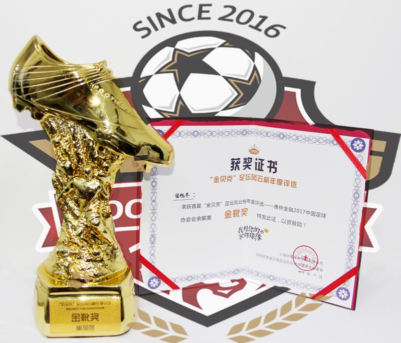 2017年中丙联赛最佳射手,崔旭冬!