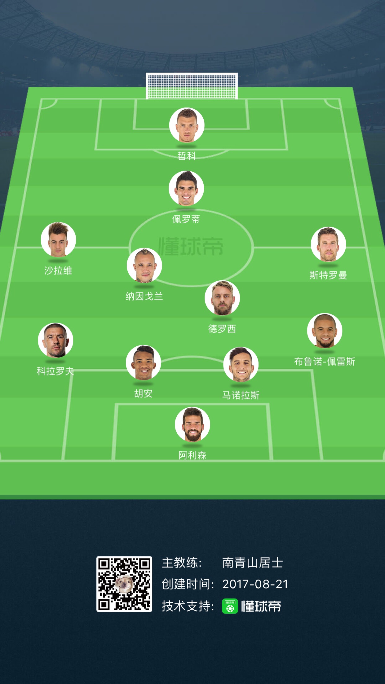 亚特兰大vs罗马 观后感